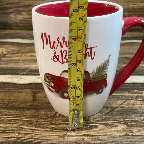 Winter Wonder Lane red truck mug - Picture 7 of 9